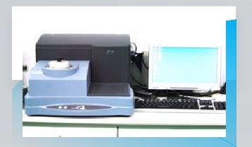 Company-supplied photograph of PCB material TG test equipment